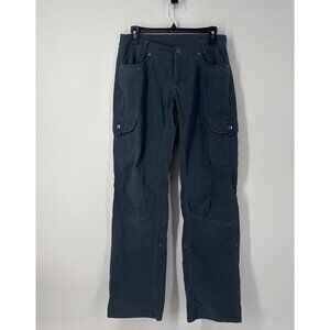 KUHL Splash Roll-Up Pants Blue Cargo Hiking Womens Size 6 Outdoor Travel